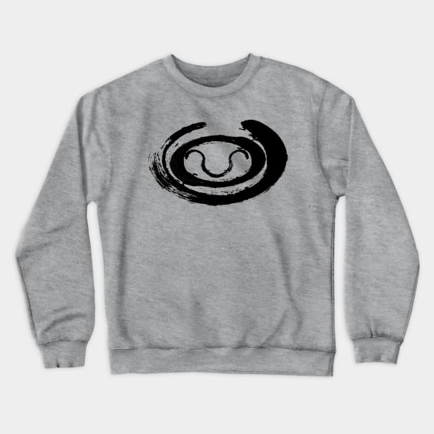 Lord Apophis Symbol Paint Stroke Crewneck Sweatshirt by shellysom91